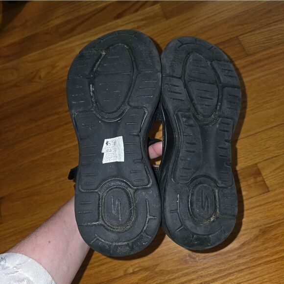 Skechers Black Slingback Sandals Womans Size 8 - Picture 5 of 6